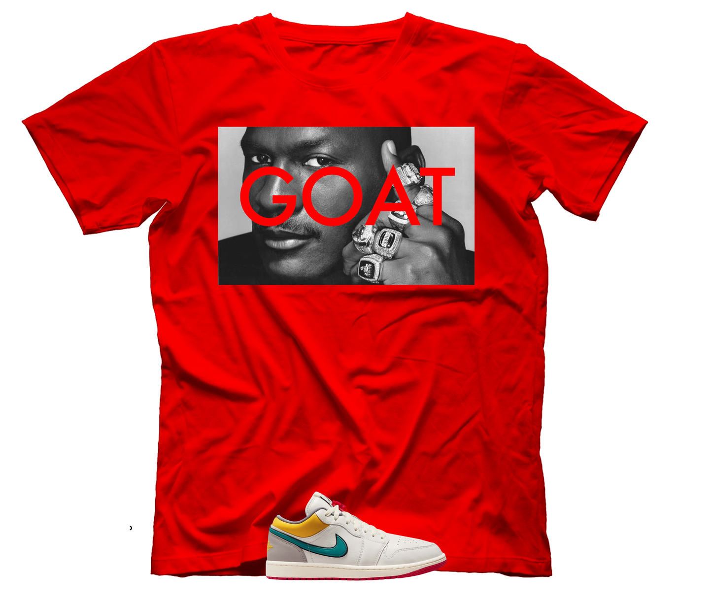 6 Ring Goat (Tee)