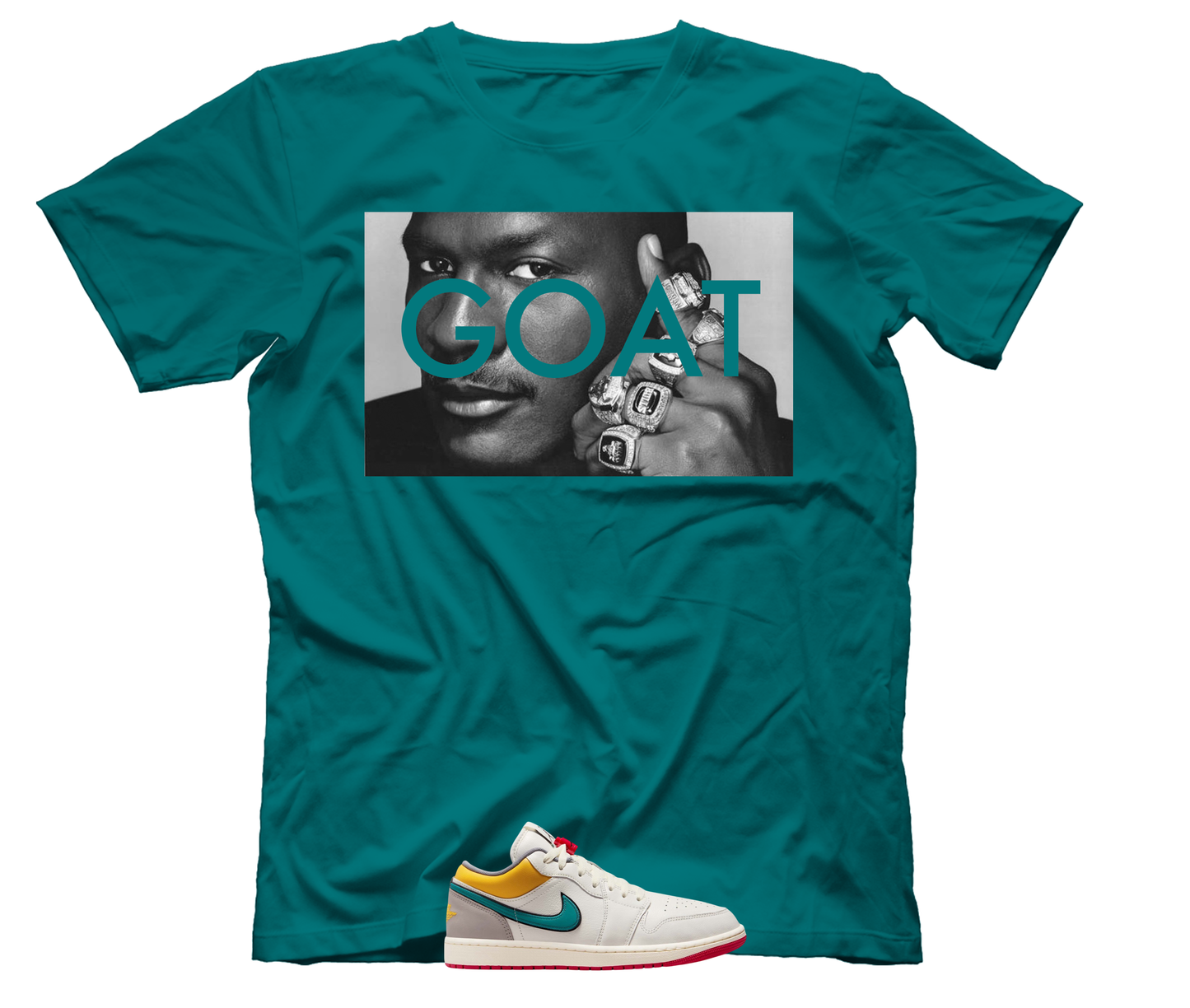 6 Ring Goat (Tee)