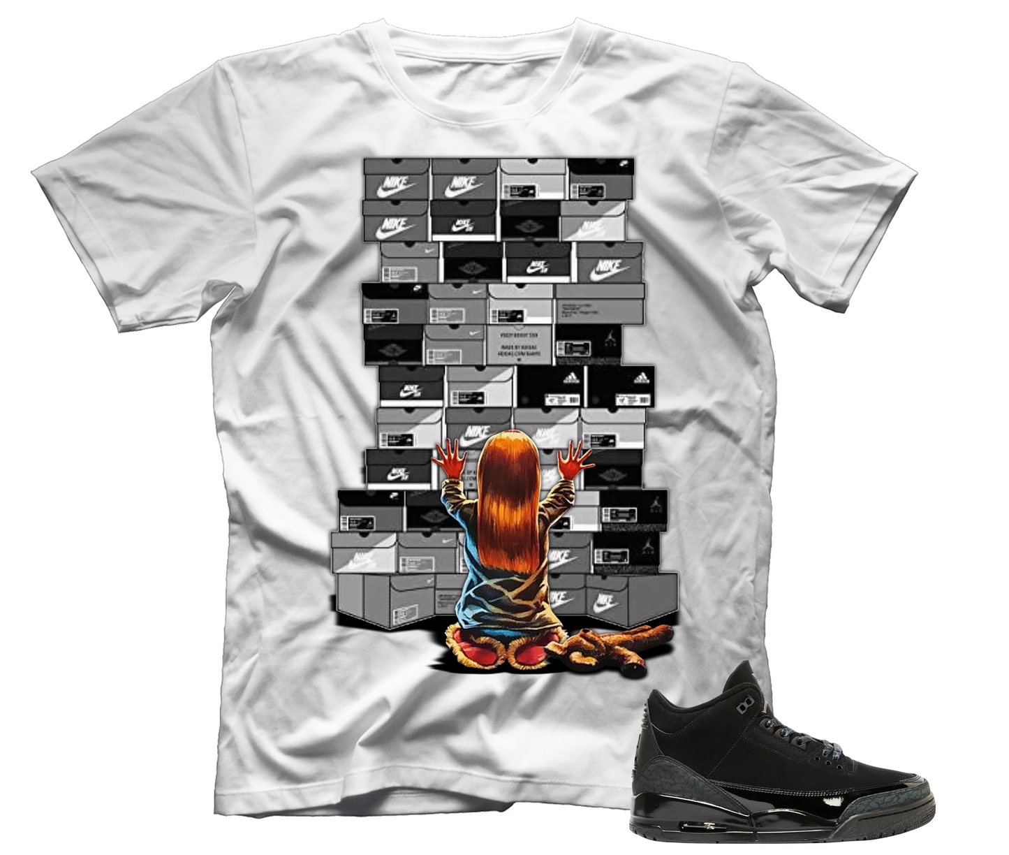 Karolyn (Tee) Air Jordan 3 Black Cat