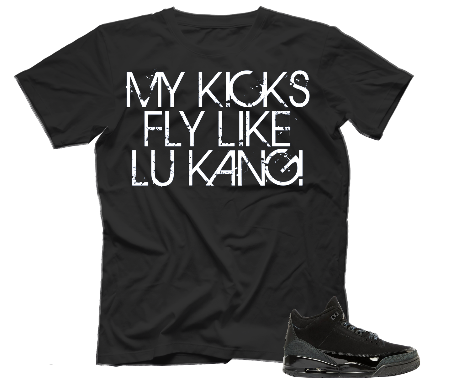 My Kicks Fly(Tee) Air Jordan 3 Black Cat