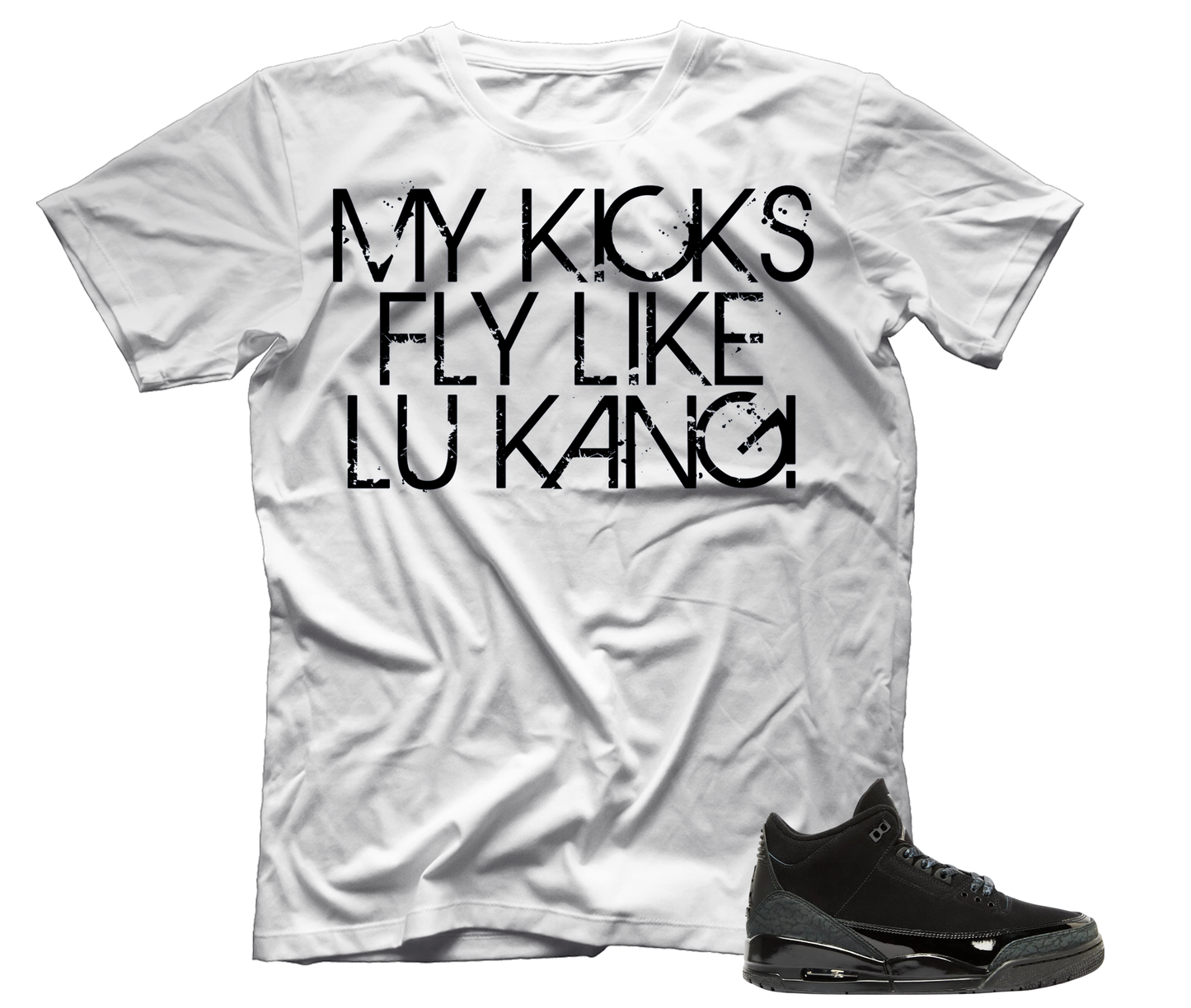 "My Kicks Fly" Jordan Black Cat 3's