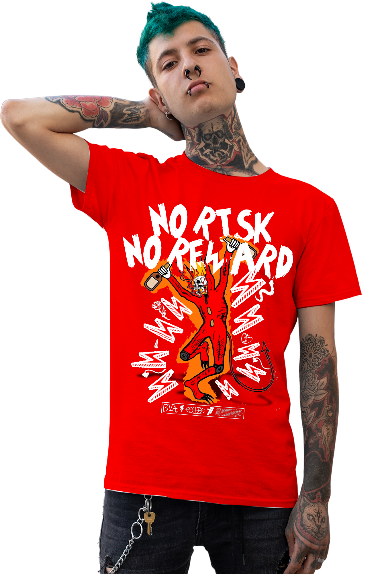 NO RISK NO REWARD BVA T-SHIRT