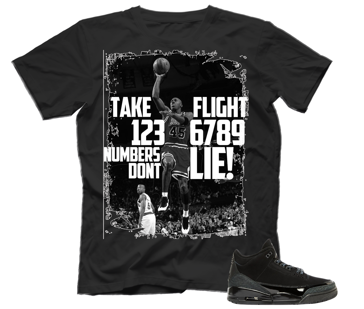 Take Flight Air Jordan 3 Black Cat