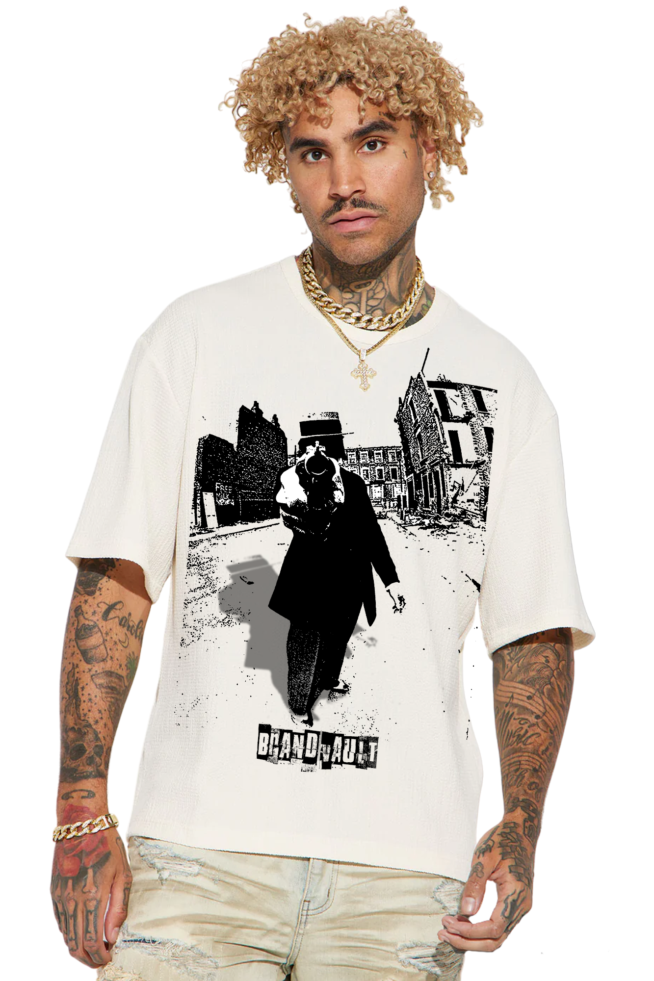 FRIENDS/ENEMIES BVA T-SHIRT
