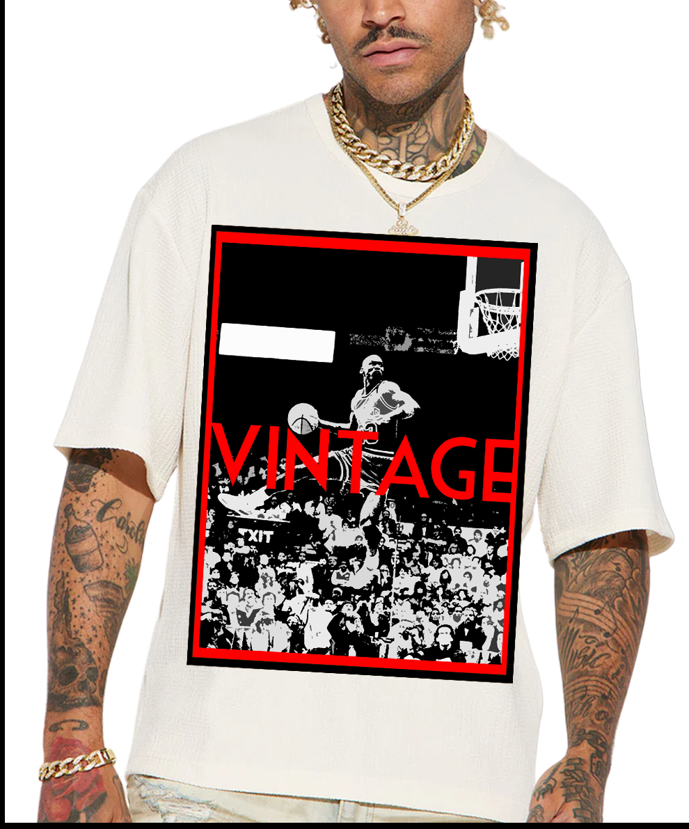 Vintage Jordan Bugs Bunny Retro 8's (Short Sleeve)