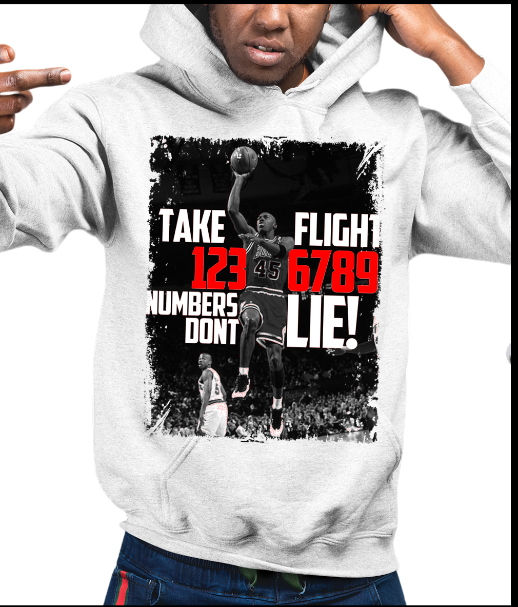 #'s Don't Lie Bugs Bunny Retro 8's Hoodie