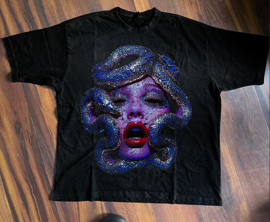 DIAMOND HEAD MEDUSA BOX CROPPED TEE BVA