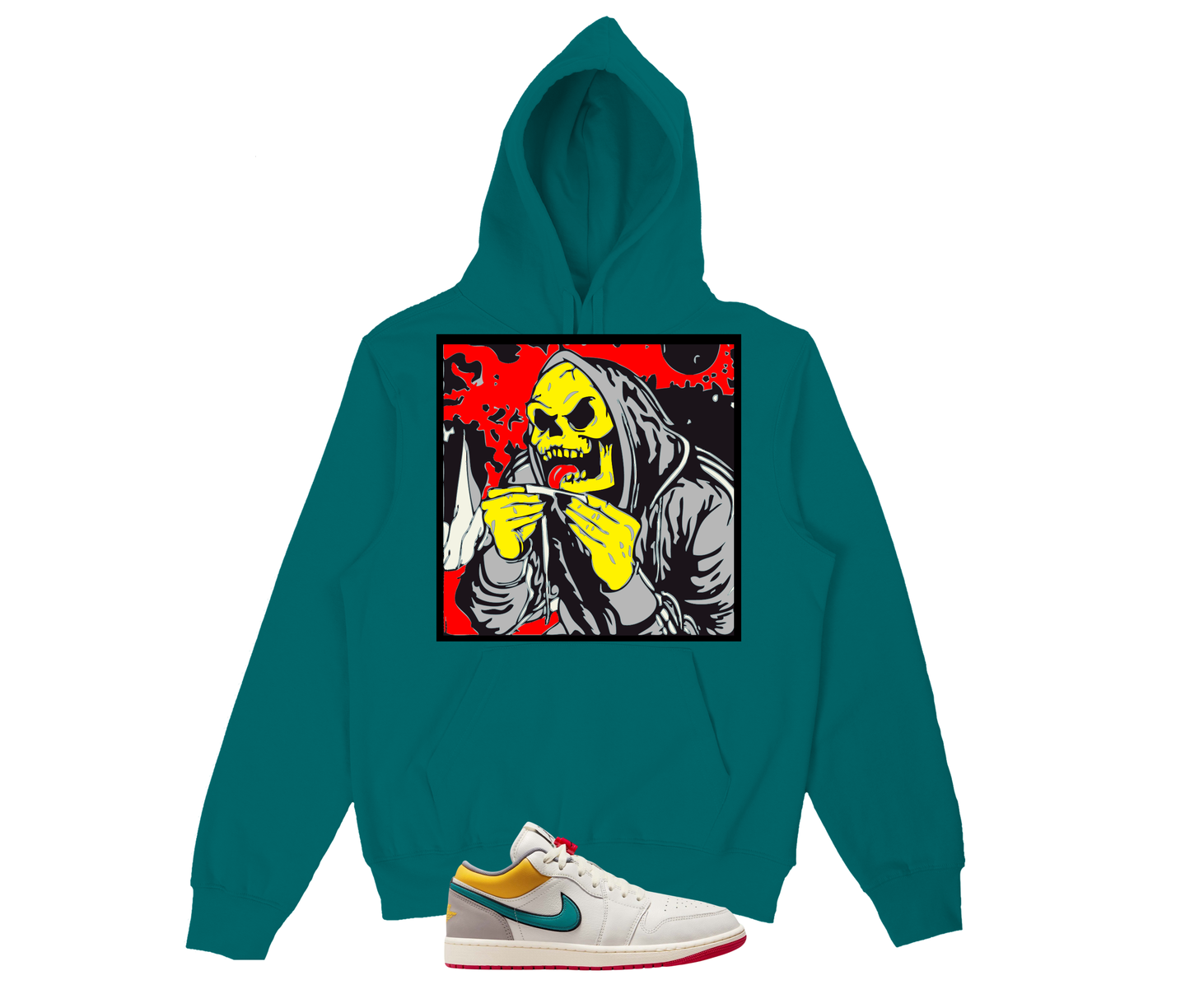 Skully Rolling (Hoodie)