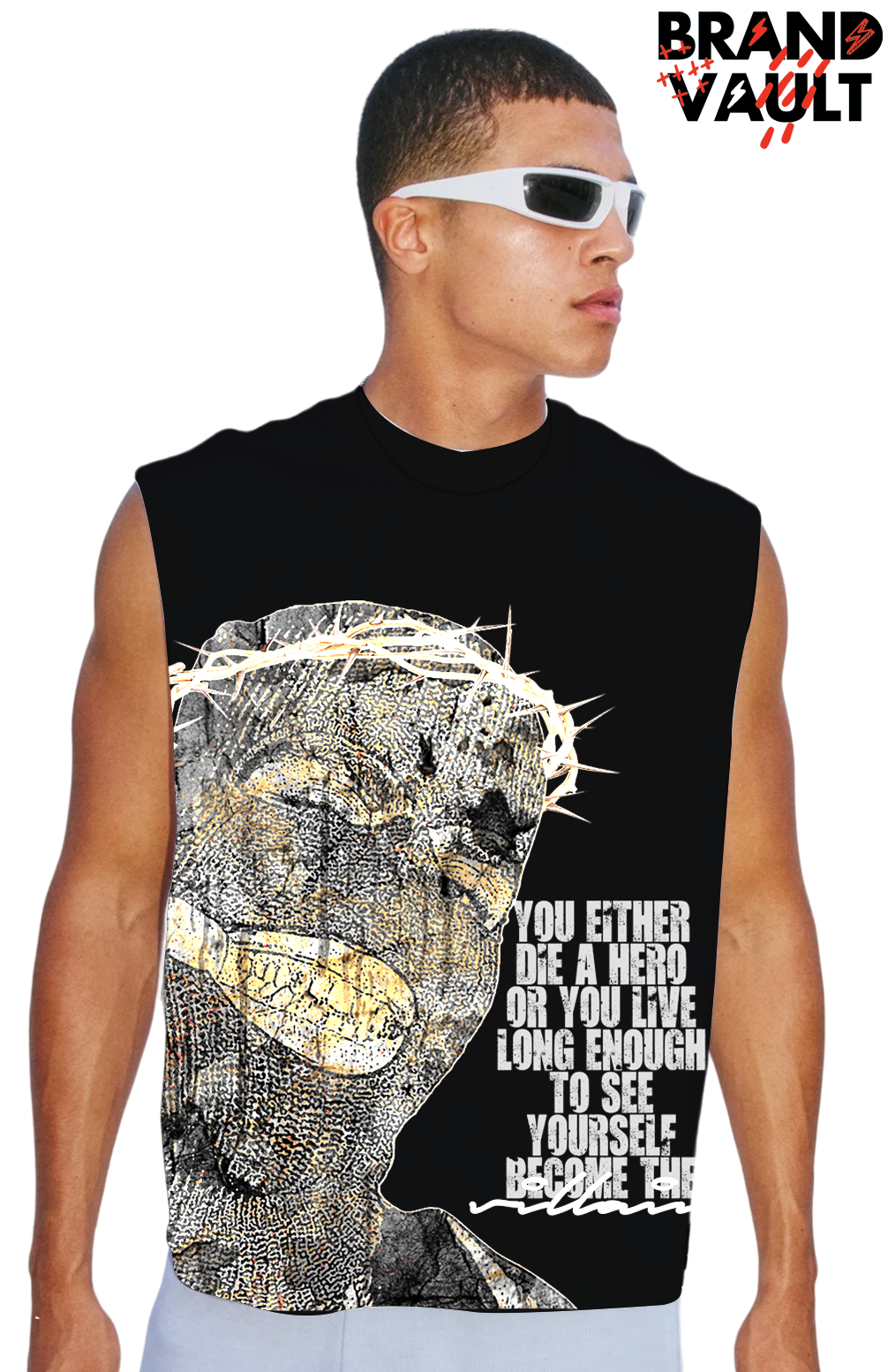 VILLIAN SLEEVELESS T-SHIRT (BVA)