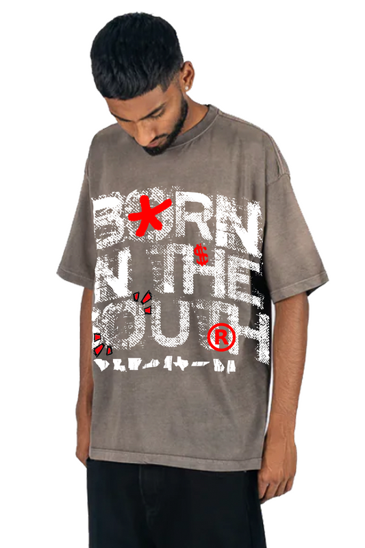 BORN IN THE SOUTH CROP SHIRT