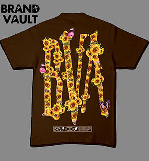 BVA Butterflies and Flowers T-SHIRT