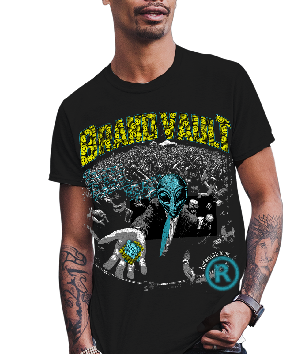 HAPPY PILLS PARTY GAMMA 11'S (BRAND VAULT APPAREL TEE)