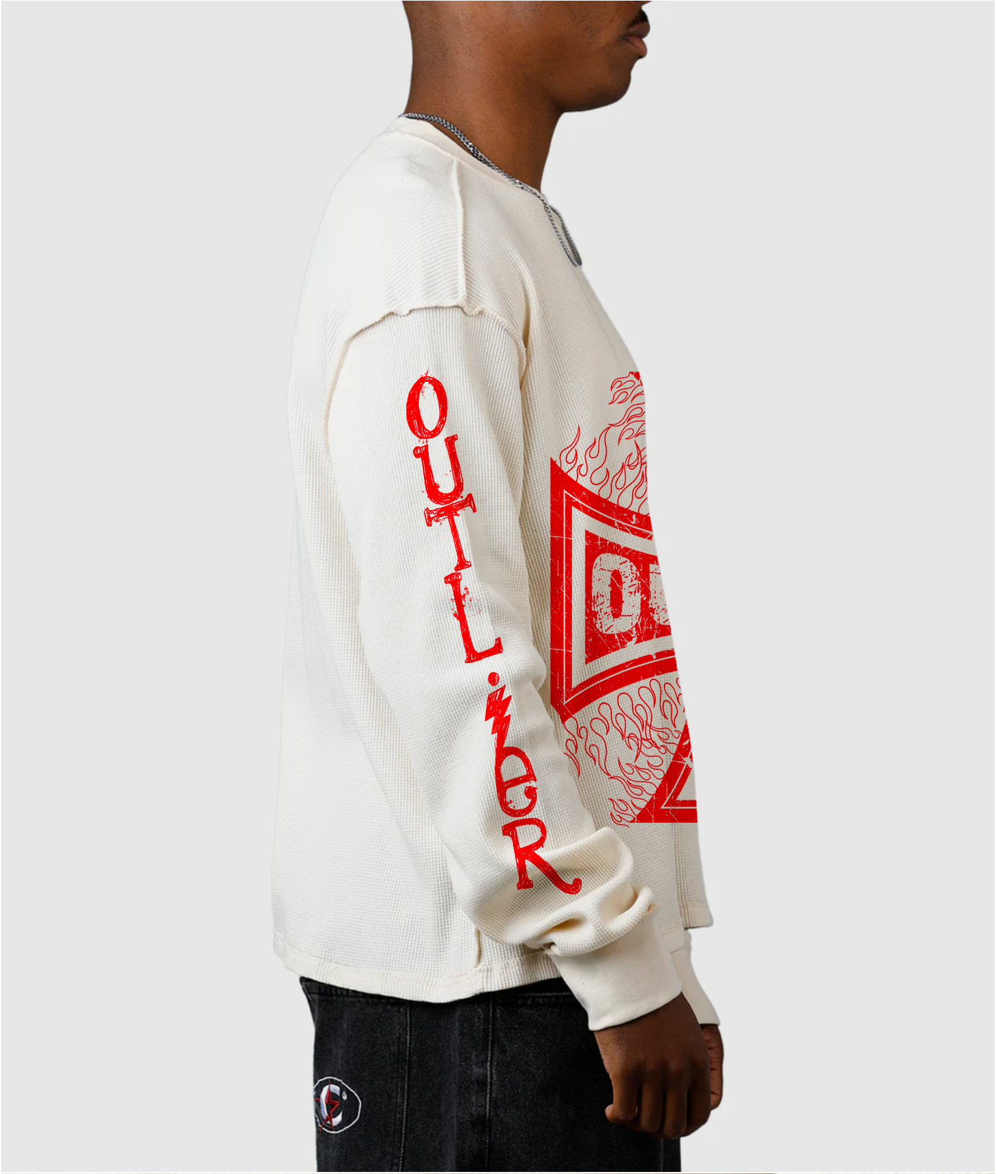 Hell's Angels White (Long Sleeve Tee)