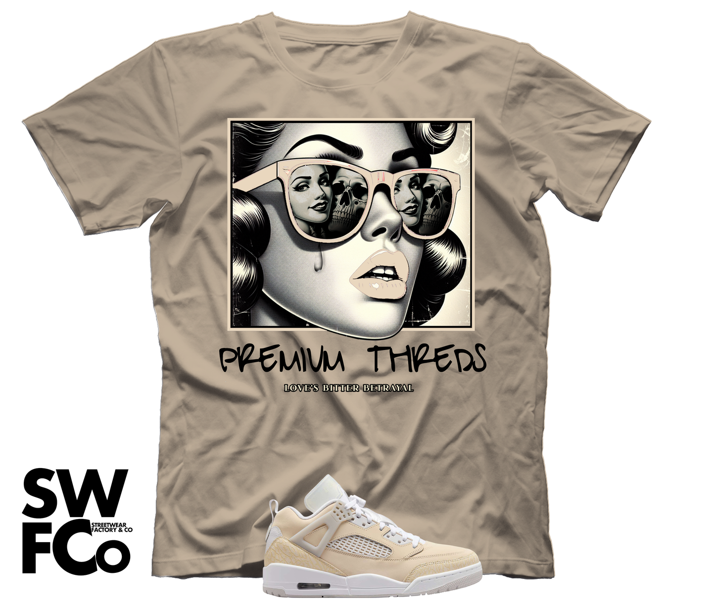 "SunShine" Jordan Spizike Low Sand Drift