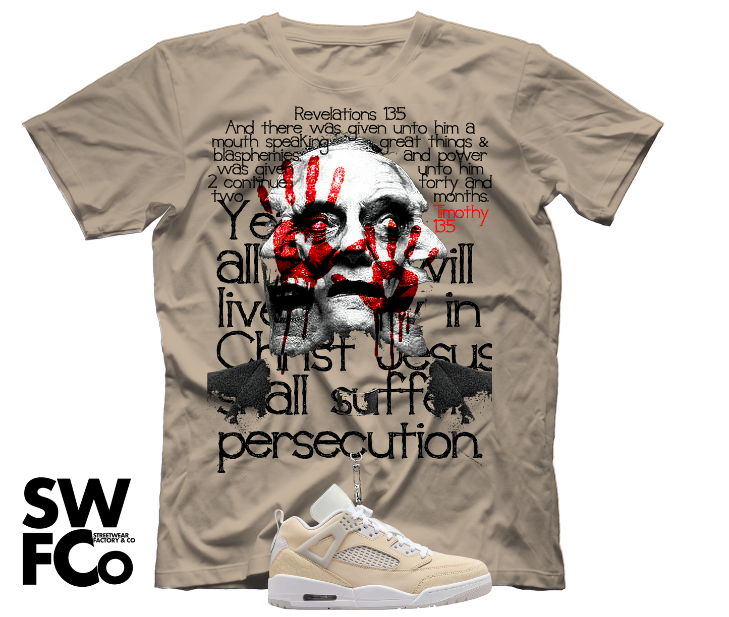 "Devil is a Lie" Jordan Spizike Low Sand Drift