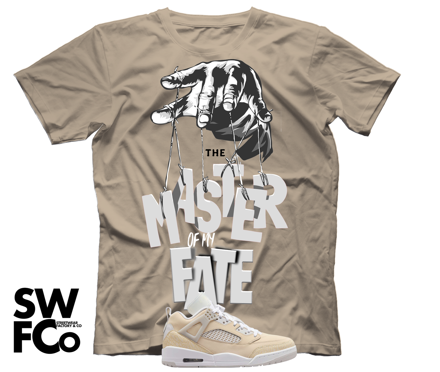 "Master of my Fate" Jordan Spizike Low Sand Drift