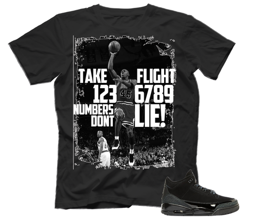 Take Flight Air Jordan 3 Black Cat