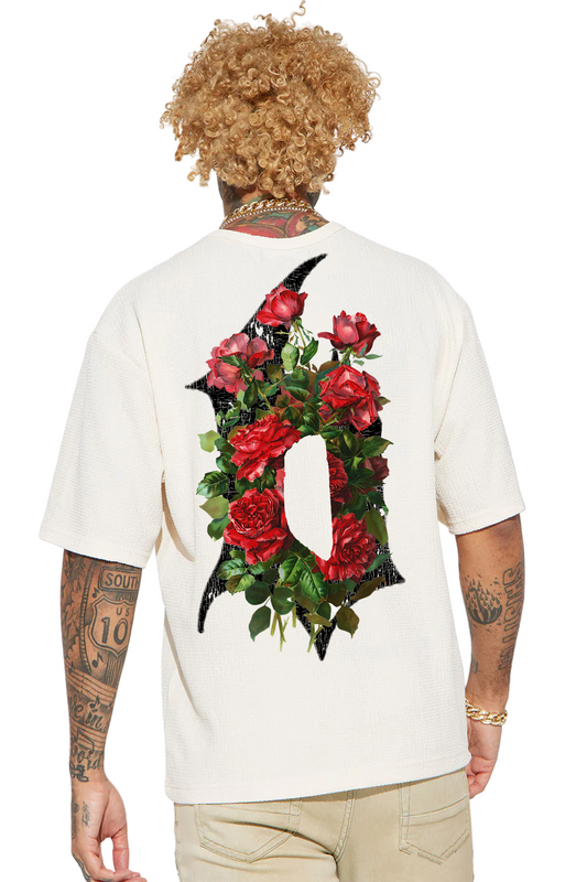 ROSE BUD OVERSIZE DROP TEE BVA