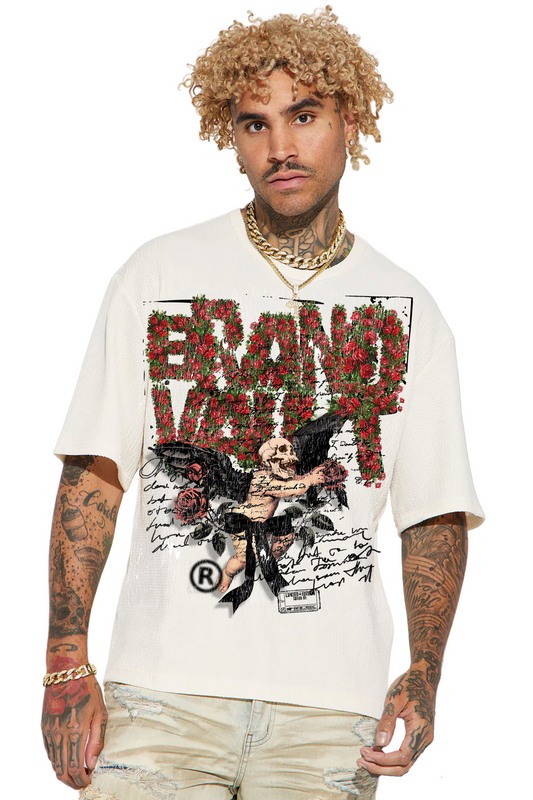 ROSE BUD OVERSIZE DROP TEE BVA