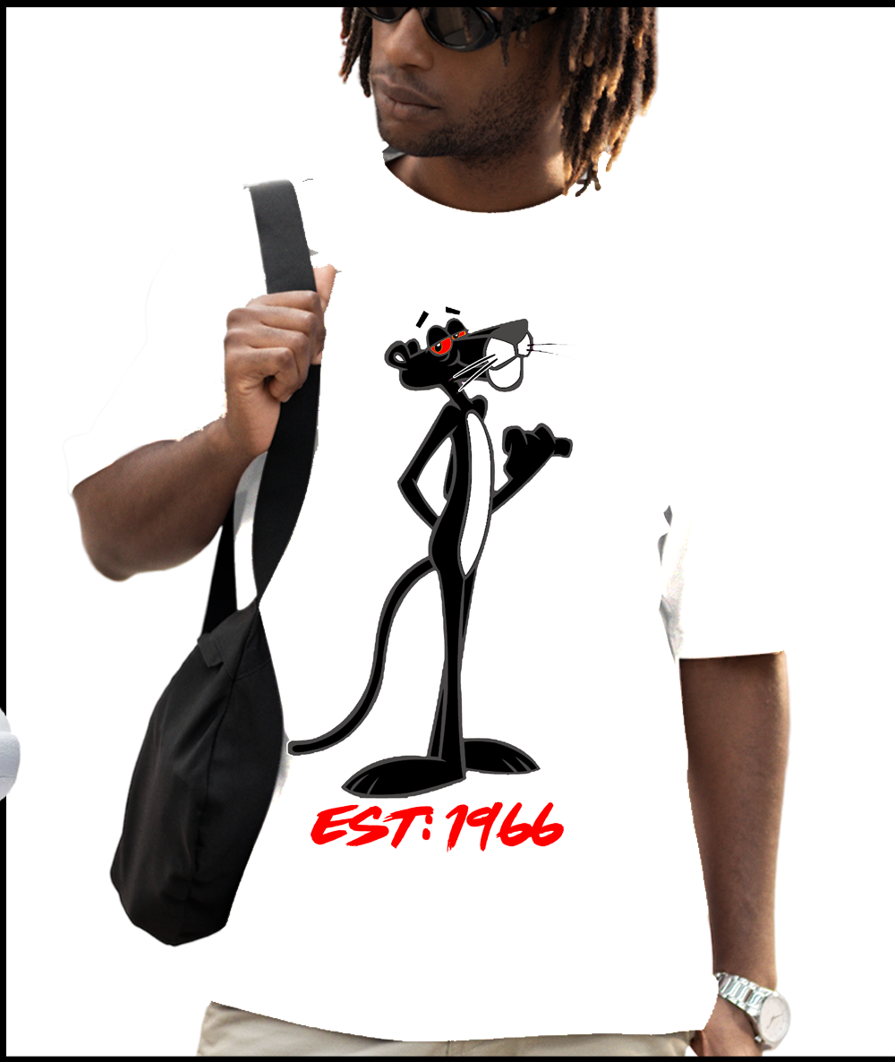 Black Panther Jordan Bugs Bunny Retro 8's (Short Sleeve)