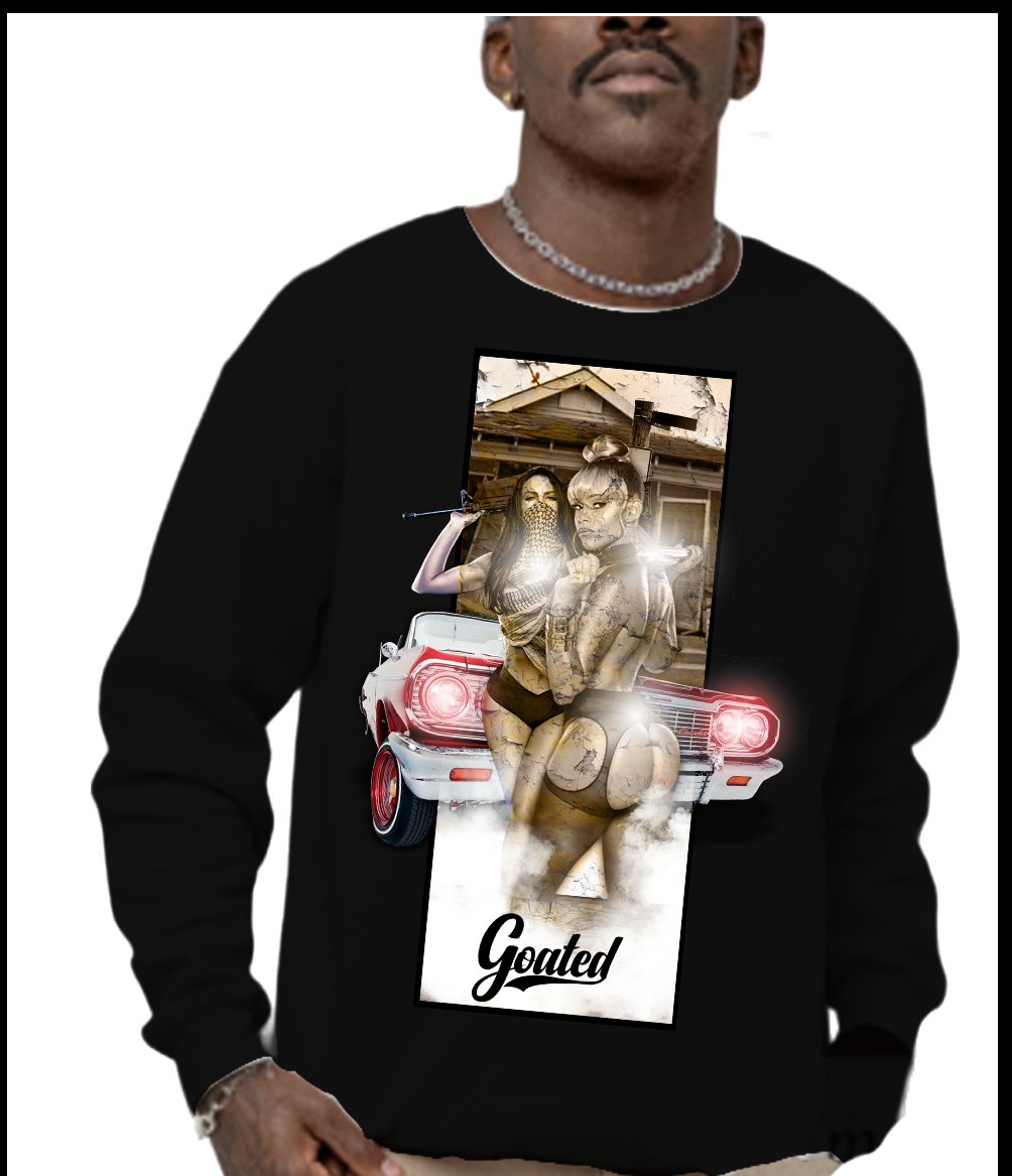 "Come Fly with Me" Bugs Bunny Retro 8's (Long Sleeve)