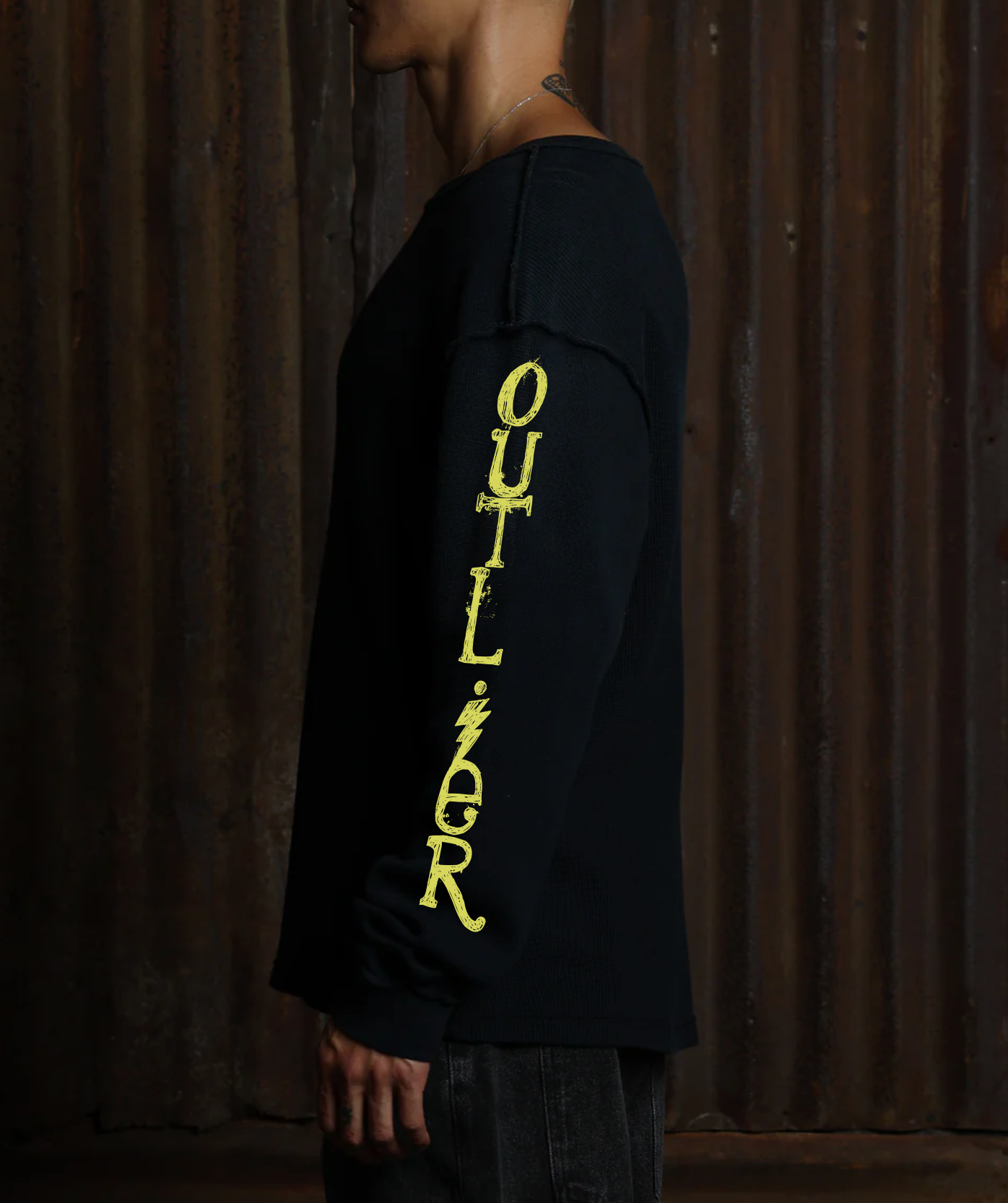 Re-juve Outlier Lime (Long Sleeve Tee)