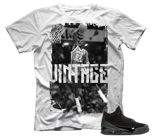 "Vintage" Jordan Black Cat 3's