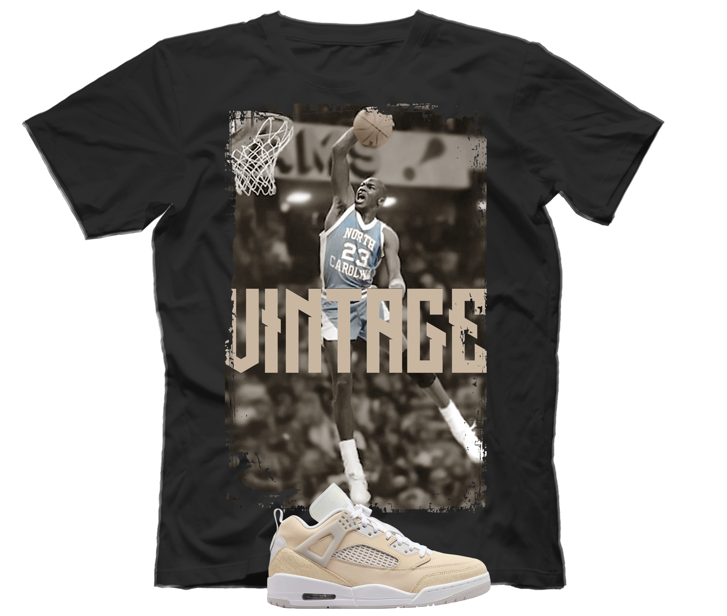 "Vintage" Jordan Spizike Low Sand Drift